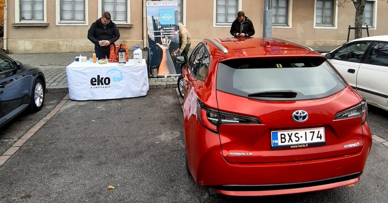 Yhteiskäyttöautojen lanseeraustilaisuus